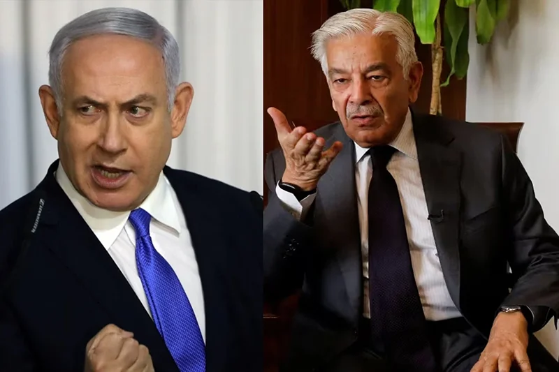 Pakistan's defense minister calls for kidnapping Netanyahu