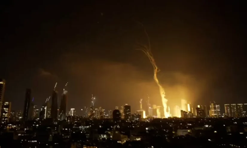 Iranian missile strike 1 826x497