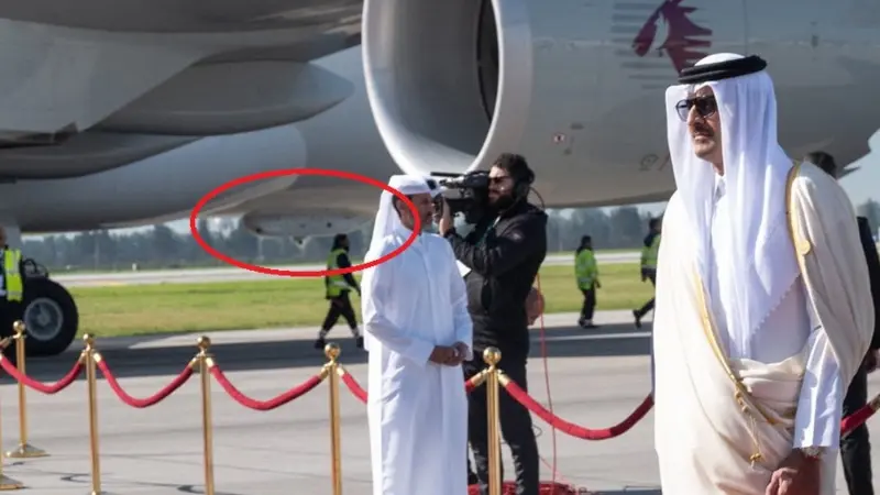 Qatar emir plane