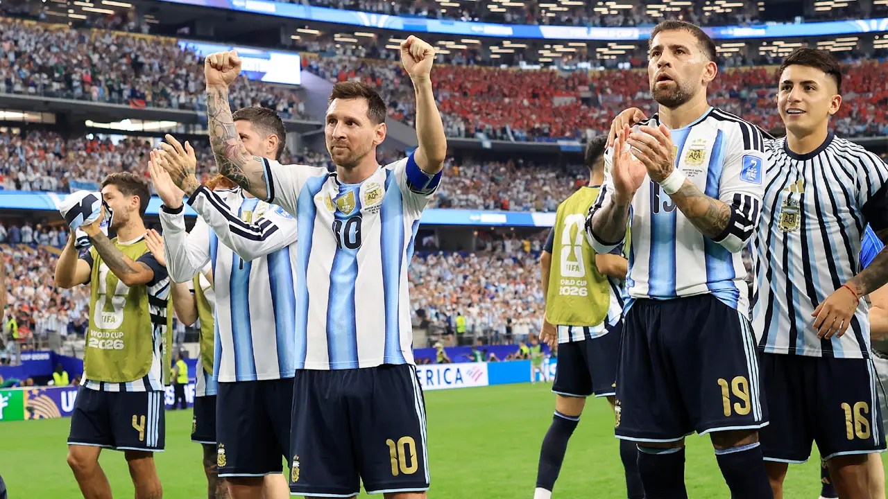 Messi otamendi almada