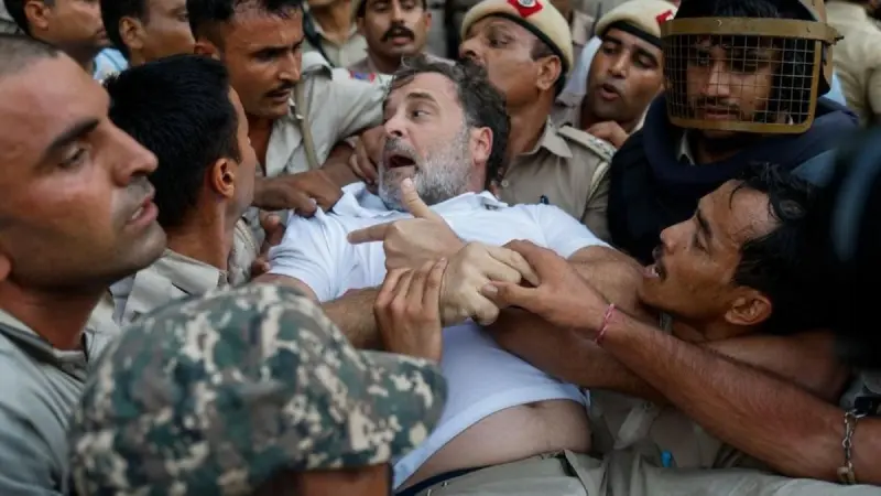 Rahul dragged