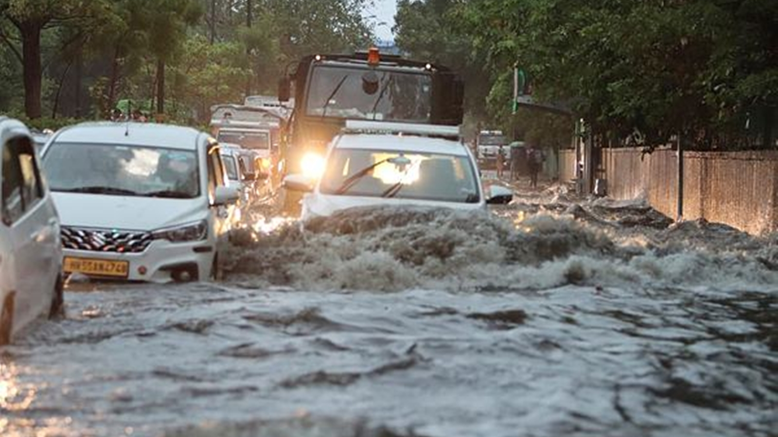 Delhi rain